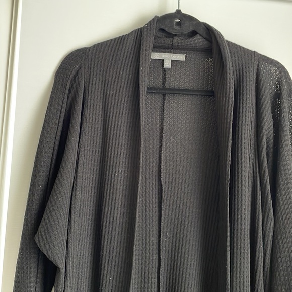 Daisy Fuentes sweater, size 2x. Black open front Tub X - Picture 3 of 7